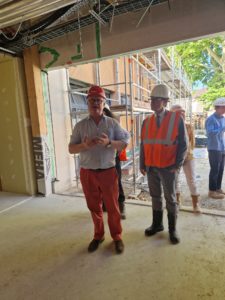 Visite chantier - Ecole Maternelle Colette Huard