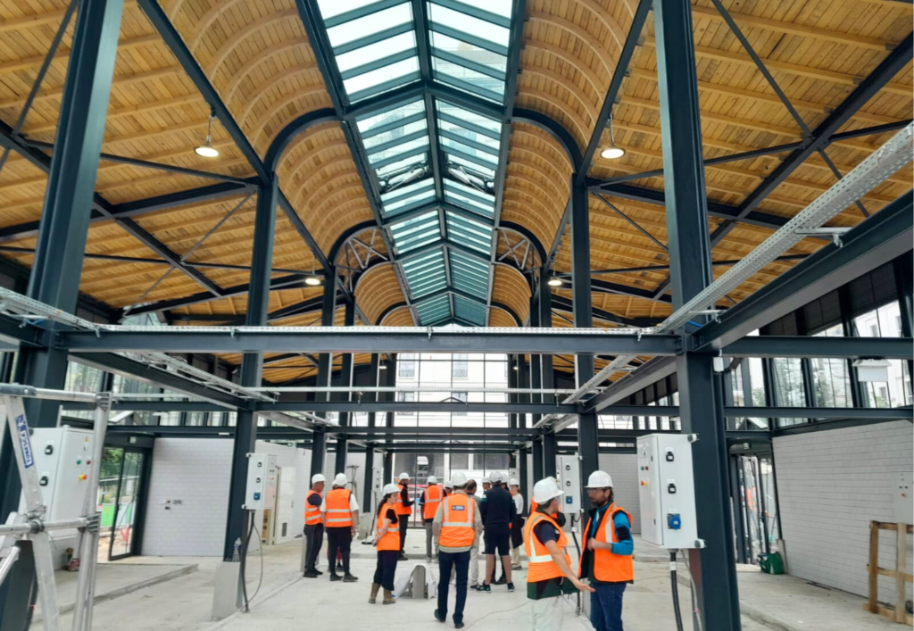 Visite de la Halle - Place Aimé Césaire