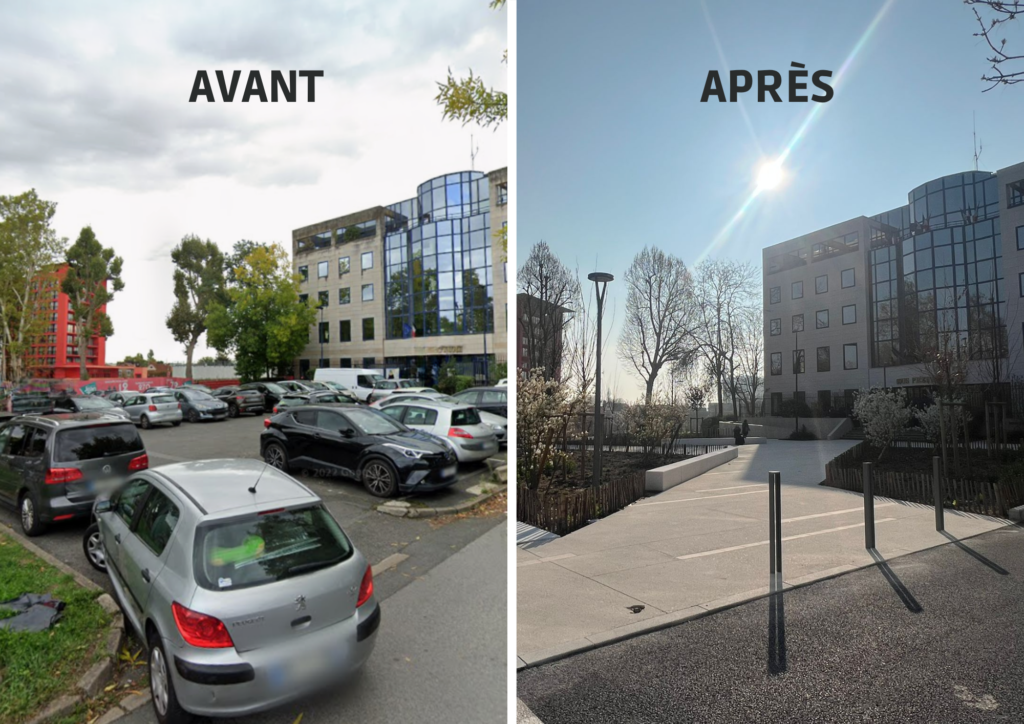 Parvis sous-préfecture Jean-Zay